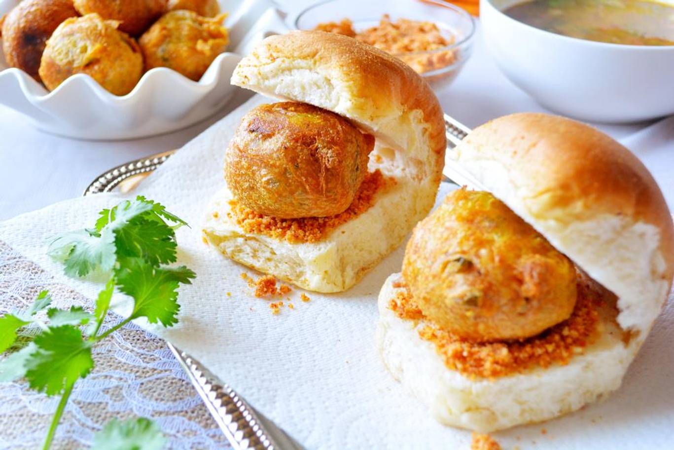 Vada Pav Sandwich
